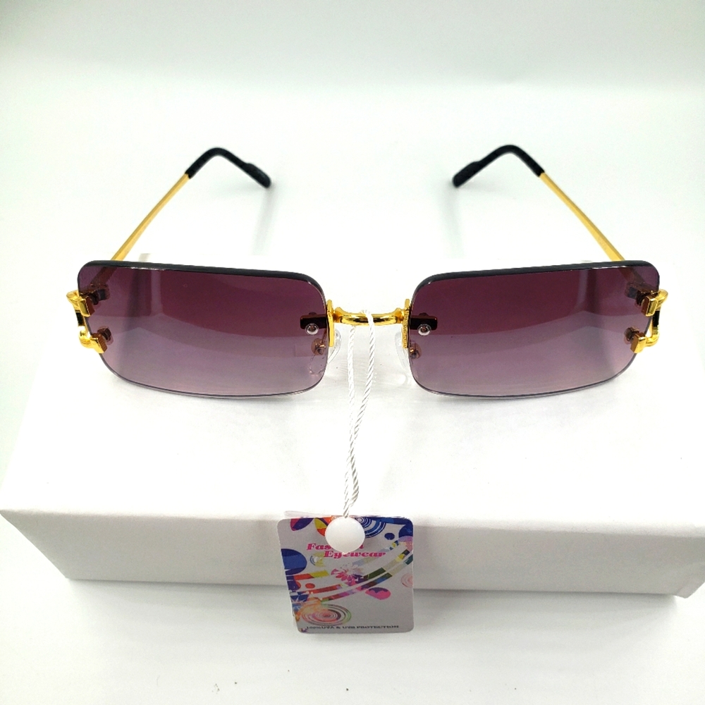 Women's Square fashion sunglasses.
